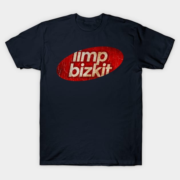 Limp Bizkit - simple red elips vintage - Limp Bizkit - T-Shirt